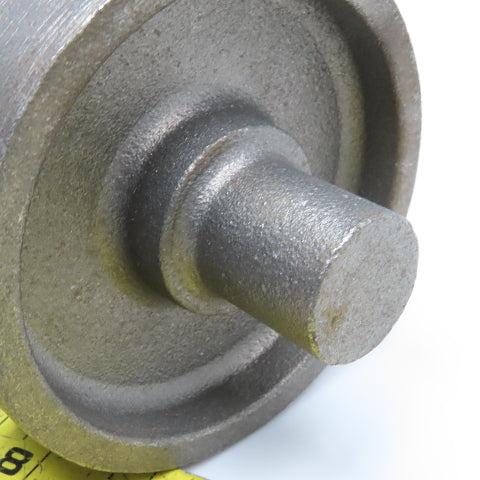 3-1/2" OD x 1-1/4" Wide Cast Iron 7/8" Integrated Axle Roller