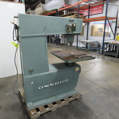Onsrud W-1124 24" Throat Over Arm Pin Horn Router 230V 3Ph 7.5HP Tested