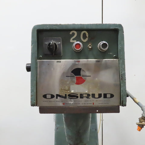Onsrud W-1124 24" Throat Over Arm Pin Horn Router 230V 3Ph 7.5HP Tested