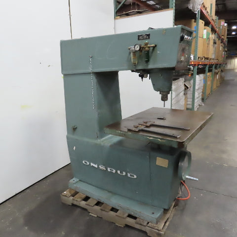 Onsrud W-1124 24" Throat Over Arm Pin Horn Router 230V 3Ph 7.5HP Tested