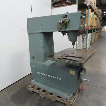 Onsrud W-1124 24" Throat Over Arm Pin Horn Router 230V 3Ph 7.5HP Tested