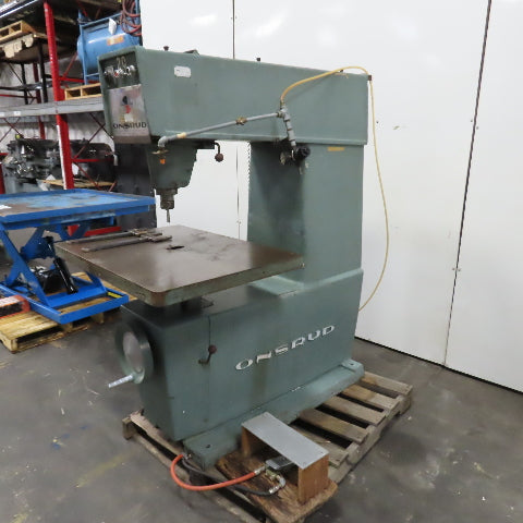 Onsrud W-1124 24" Throat Over Arm Pin Horn Router 230V 3Ph 7.5HP Tested