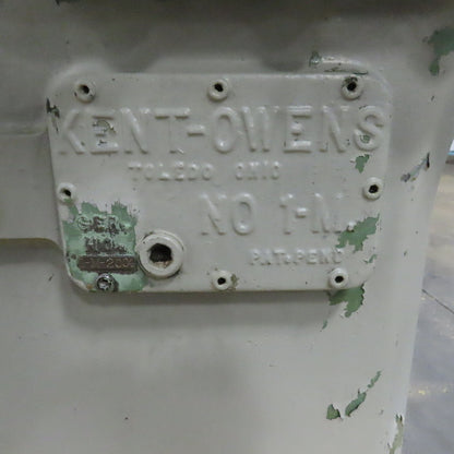 Kent-Owens No. 1-M 1HP Horizontal Hand Milling Machine 230/460V 3PH