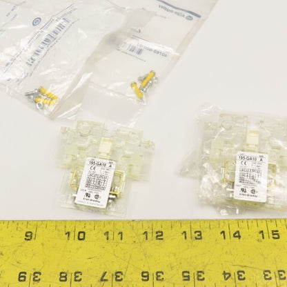 Allen Bradley 195-GA10 Auxiliary Switch NOS Lot Of 2