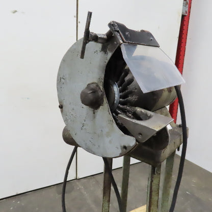 Rockwell 23-200 7" Pedestal Mounted Bench Grinder 120V 1PH Tested