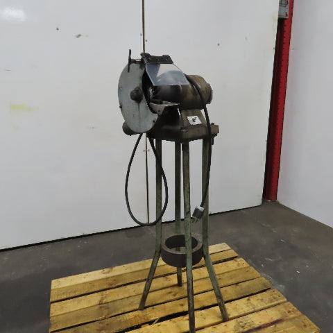 Rockwell 23-200 7" Pedestal Mounted Bench Grinder 120V 1PH Tested