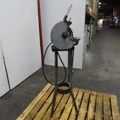 Rockwell 23-200 7" Pedestal Mounted Bench Grinder 120V 1PH Tested