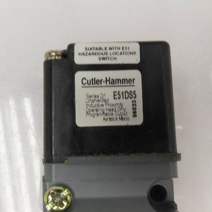 Cutler Hammer E51ALS5 Inductive Proximity Sensor 20-264V AC/DC