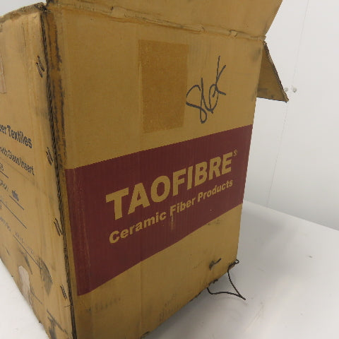 Taofibre SRG-038 Ceramic Fiber Braid Rope W/ Glass Insert 88' Long 3/8" Thick