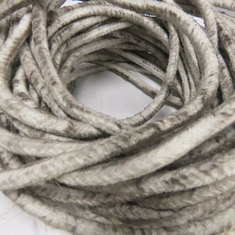 Taofibre SRG-038 Ceramic Fiber Braid Rope W/ Glass Insert 88' Long 3/8" Thick