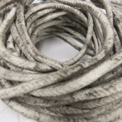 Taofibre SRG-038 Ceramic Fiber Braid Rope W/ Glass Insert 88' Long 3/8" Thick