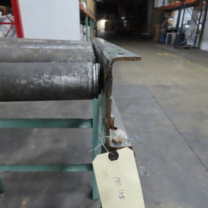 Roach 29" x 35" Heavy Steel Roller Gravity Conveyor 2.5" OD 26" BF 6" Centers
