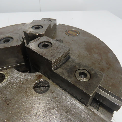 The Cushmen Chuck Co. 236D6 12" 3-Jaw Power Lathe Chuck Open Center 3" Hole