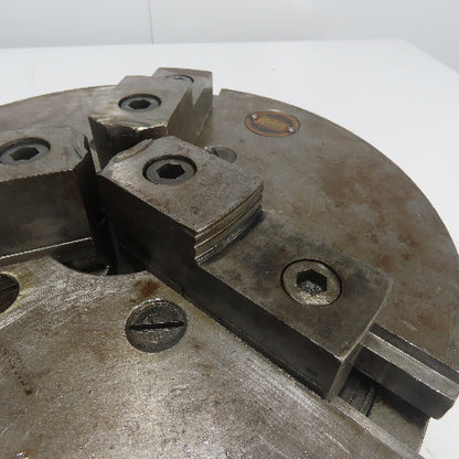 The Cushmen Chuck Co. 236D6 12" 3-Jaw Power Lathe Chuck Open Center 3" Hole