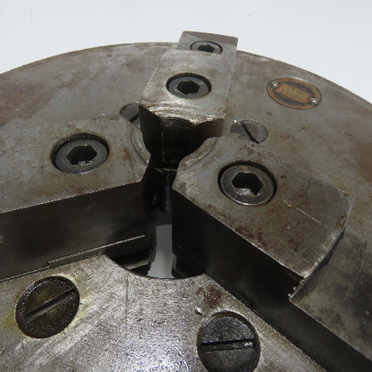 The Cushmen Chuck Co. 236D6 12" 3-Jaw Power Lathe Chuck Open Center 3" Hole