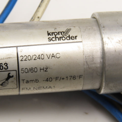 Krom Schroder UVS 8 220/240VAC 50/60Hz -40°F/+176°F Flame Sensor