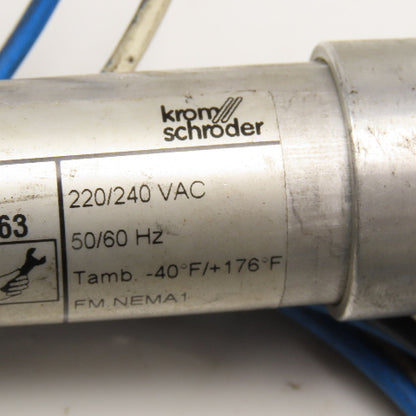 Krom Schroder UVS 8 220/240VAC 50/60Hz -40°F/+176°F Flame Sensor