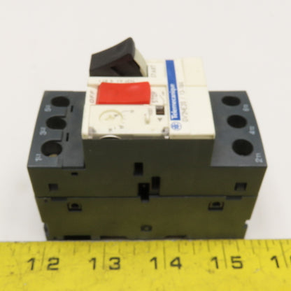 Telemecanique GV2ME20/13-18A 600VAC 15Hp 3Ph Max Manual Motor Stater 13-18A Trip