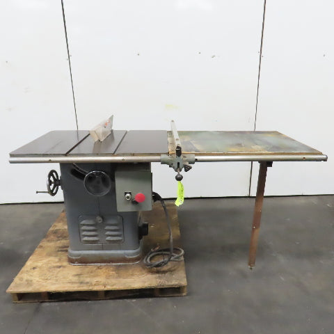 Rockwell 34-450 10" 3HP Unisaw Table Saw 230/460V 3PH W/ Fence & Tilt Arbor
