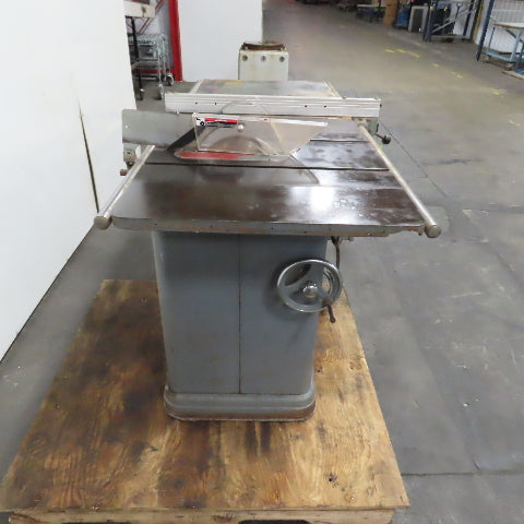 Rockwell 34-450 10" 3HP Unisaw Table Saw 230/460V 3PH W/ Fence & Tilt Arbor