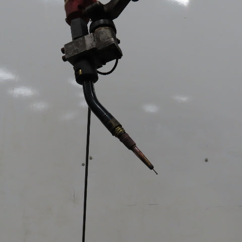 Panasonic YA-1 YA-1QAR81U06 6-Axis Welding Robot W/Base, Feeder&Gun YT-CAT353T1W