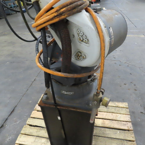 Panasonic YA-1 YA-1QAR81U06 6-Axis Welding Robot W/Base, Feeder&Gun YT-CAT353T1W