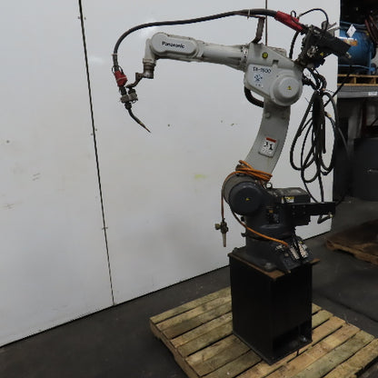 Panasonic YA-1 YA-1QAR81U06 6-Axis Welding Robot W/Base, Feeder&Gun YT-CAT353T1W