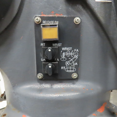 Panasonic YA-1 YA-1QAR81U06 6-Axis Welding Robot W/Base, Feeder&Gun YT-CAT353T1W
