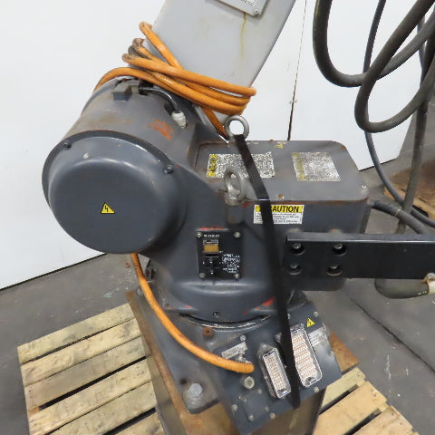 Panasonic YA-1 YA-1QAR81U06 6-Axis Welding Robot W/Base, Feeder&Gun YT-CAT353T1W