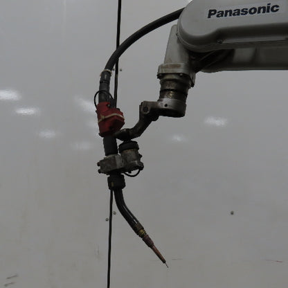 Panasonic YA-1 YA-1QAR81U06 6-Axis Welding Robot W/Base, Feeder&Gun YT-CAT353T1W