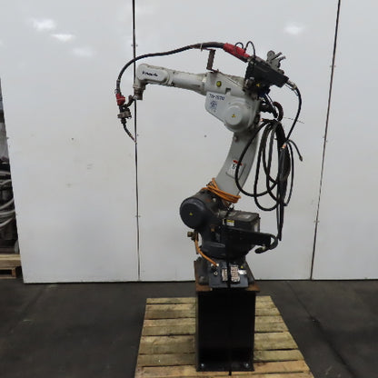 Panasonic YA-1 YA-1QAR81U06 6-Axis Welding Robot W/Base, Feeder&Gun YT-CAT353T1W