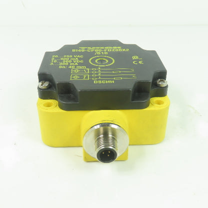 Turck Bi40-CP80-FDZ30X2/S10 Inductive Sensor 20-250VAC 10-300VDC 3-400mA