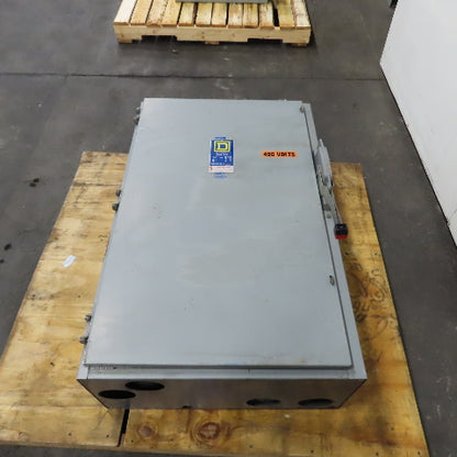 Square D H366N 600A Fusible Safety Disconnect Switch 600VAC 3-Pole W/FLSR 400ID