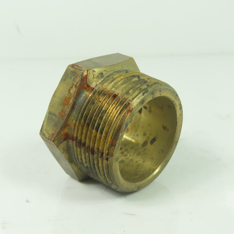 1-1/2" NPT Brass Hex Liquid Level Tank Sight Glass