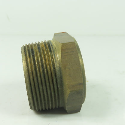 1-1/2" NPT Brass Hex Liquid Level Tank Sight Glass