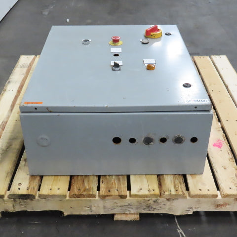 Saginaw SCE-30EL2410LP 30" x 24" x 10" Electrical Enclosure W/ Backplate & Fan