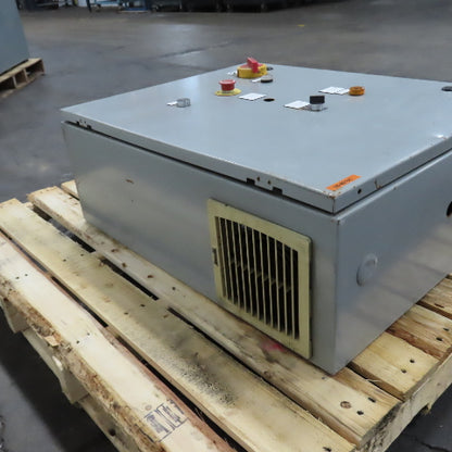 Saginaw SCE-30EL2410LP 30" x 24" x 10" Electrical Enclosure W/ Backplate & Fan