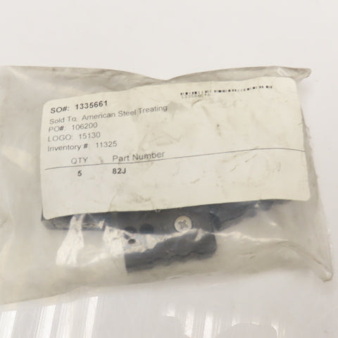 82J Standard Type J Thermocouple Probe Jack Lot Of 5