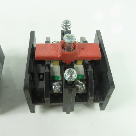 Allen Bradley 700-PB40 Ser E Second Level Adder Deck Auxiliary Contact Lot Of 2