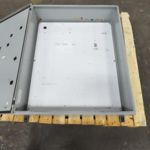 Hoffman CSD36308 36" x 30" x 8" Wall Mount Electrical Enclosure W/ Backplate