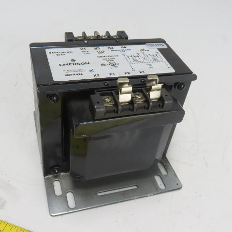 Emerson E750 .750KVA Transformer 220/230/240/440/460/480V Pri 110/115/120V Sec
