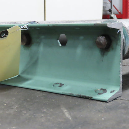 Roach 30"x 62-1/2" Heavy Steel Roller Gravity Conveyor 2.5" OD 27" BF 6" Centers