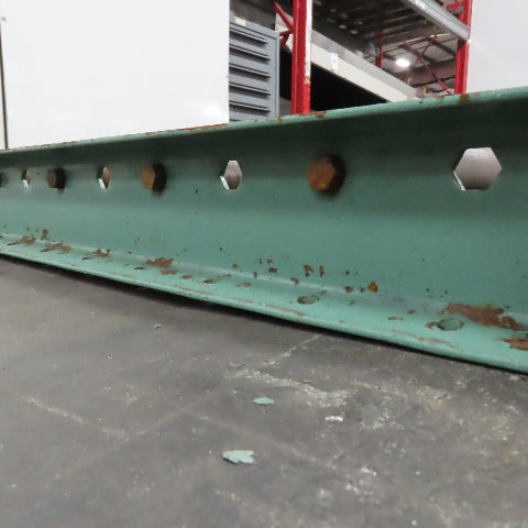 Roach 30" x 67" Heavy Steel Roller Gravity Conveyor 2.5" OD 27" BF 6" Centers