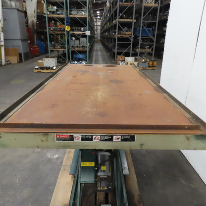 Southworth LS2-48 96" x 48" 2000LB Electric-Hydraulic Lift Table 230/460V 3PH