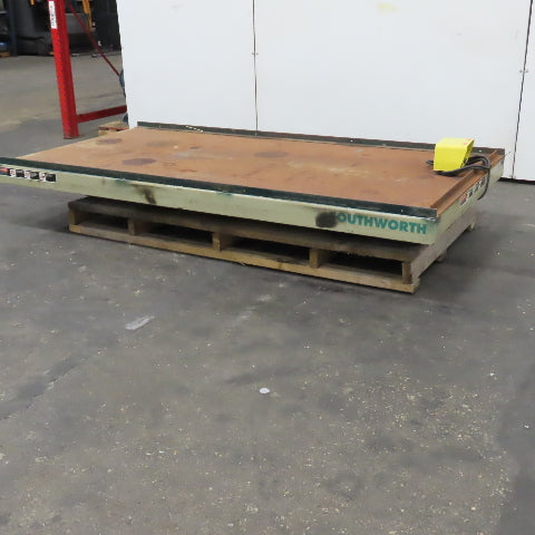Southworth LS2-48 96" x 48" 2000LB Electric-Hydraulic Lift Table 230/460V 3PH