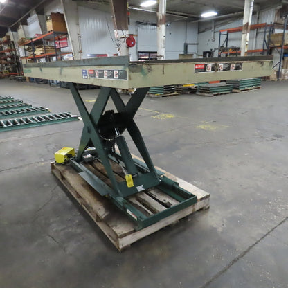 Southworth LS2-48 96" x 48" 2000LB Electric-Hydraulic Lift Table 230/460V 3PH