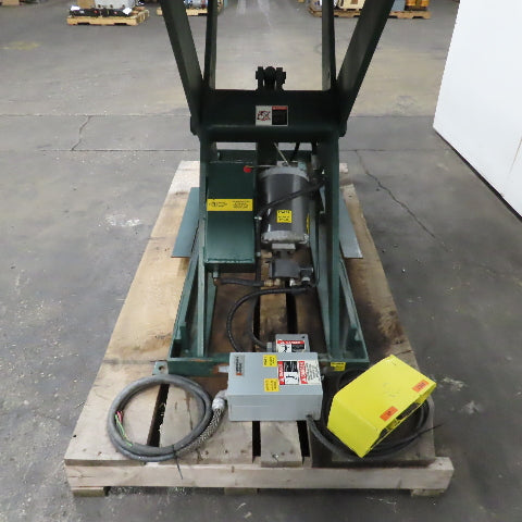 Southworth LS2-48 96" x 48" 2000LB Electric-Hydraulic Lift Table 230/460V 3PH