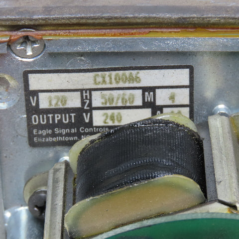 Eagle Signal CX100A6 Cycle Flex Repeat Cycle Timer 120V Missing Back Cover