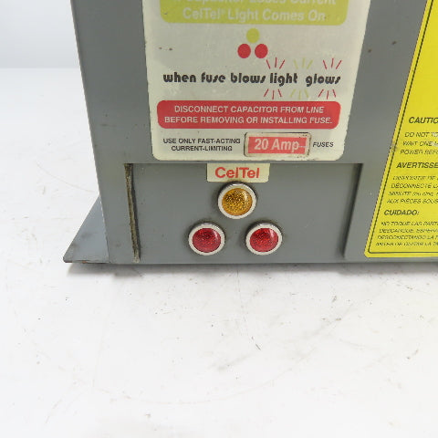 Myron Zucker KIM43005-3 Series Calmount Nema 12 Power Capacitor 3Ph 480V KVAR 5