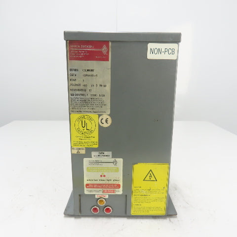 Myron Zucker KIM43005-3 Series Calmount Nema 12 Power Capacitor 3Ph 480V KVAR 5
